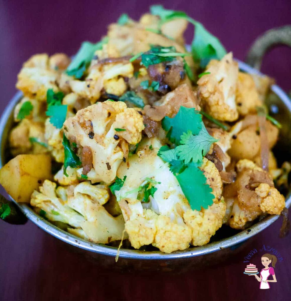 Aloo Gobi Sautéed Cauliflower and Potatoes