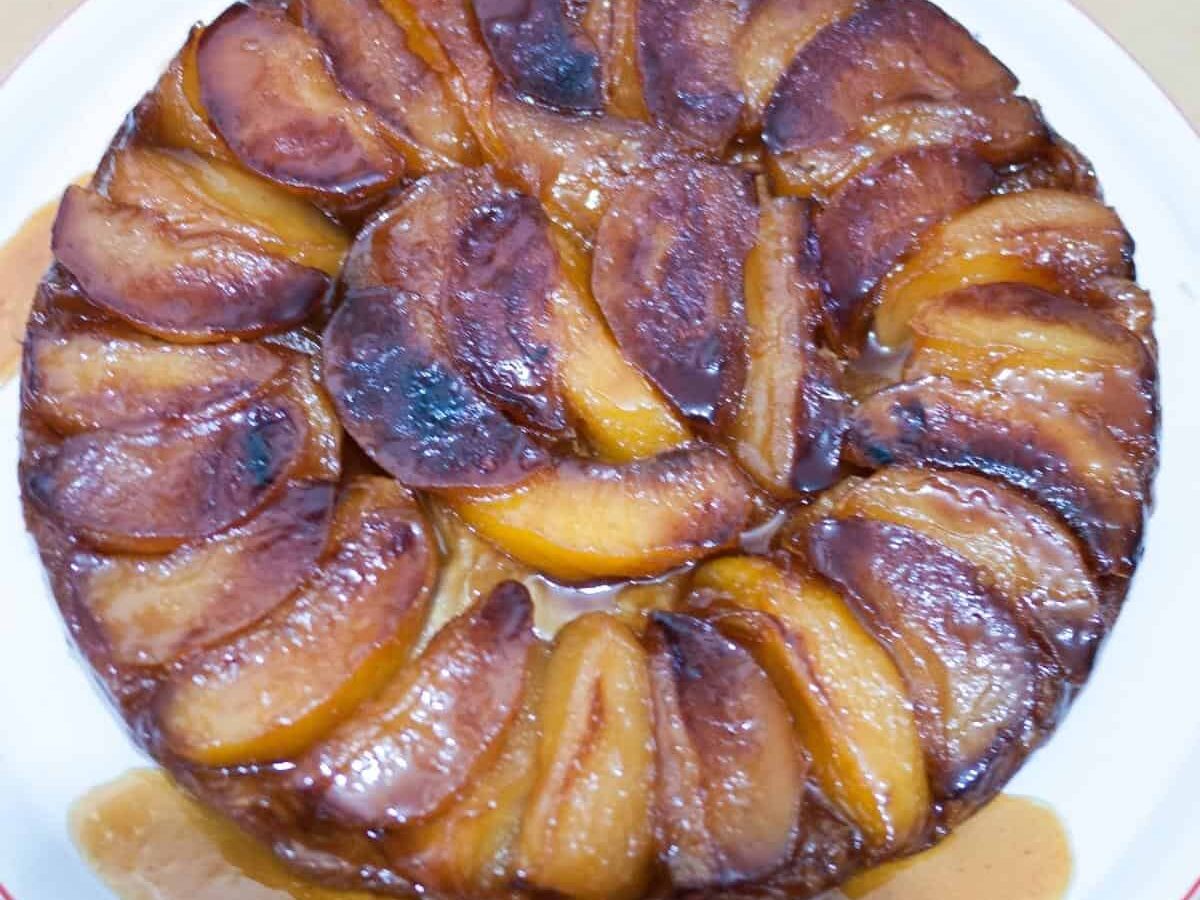 Apple Honey Tarte Tatin