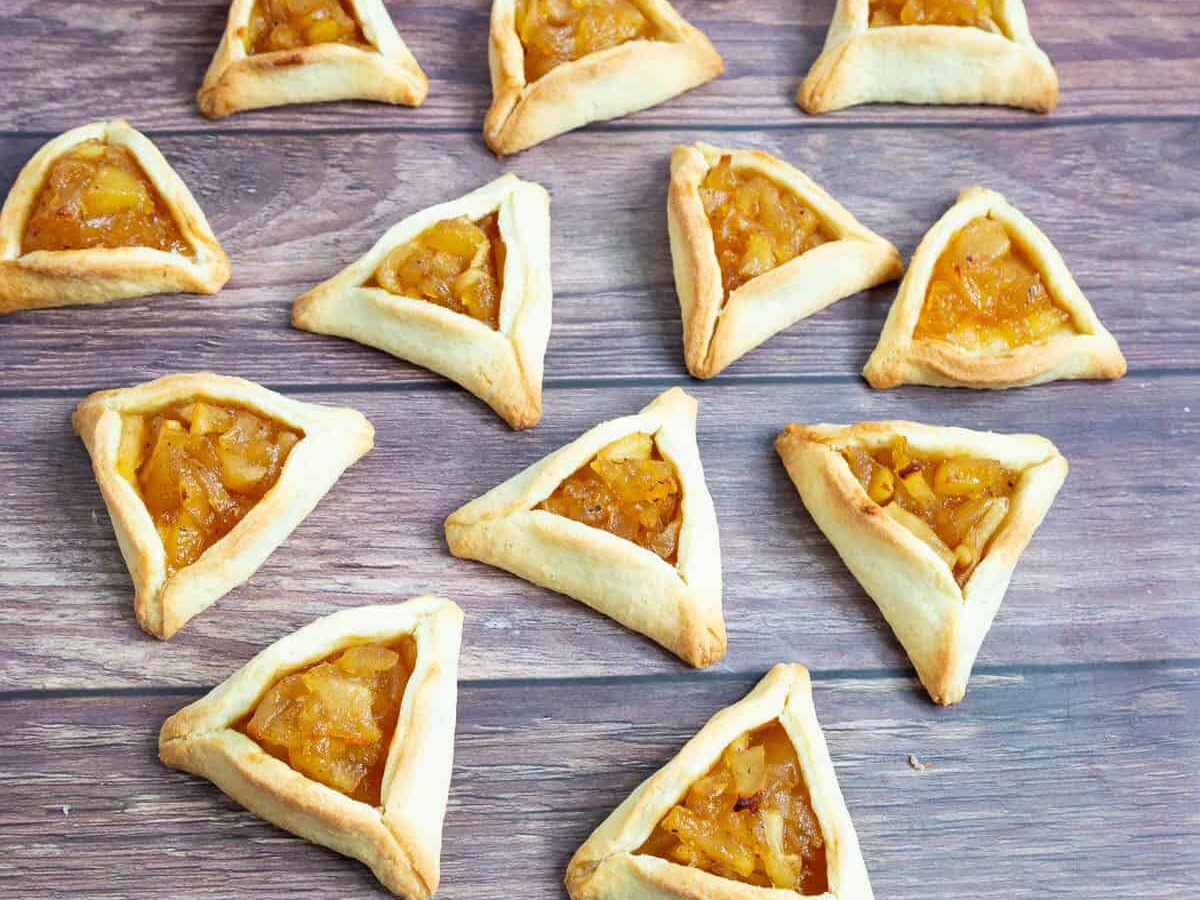 Apple Pie Hamantaschen Cookies