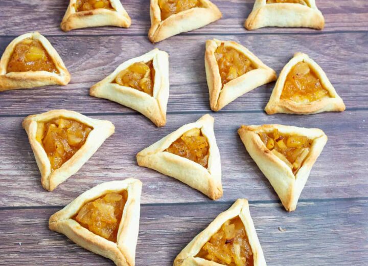 Apple Pie Hamantaschen Cookies