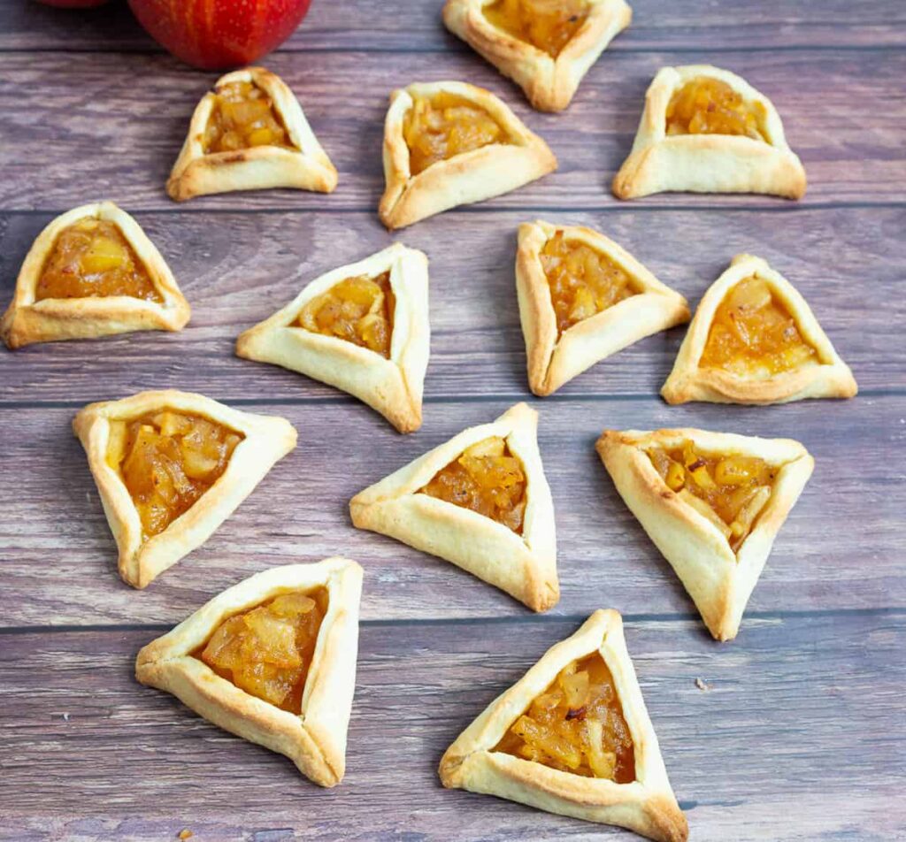 Apple Pie Hamantaschen Cookies