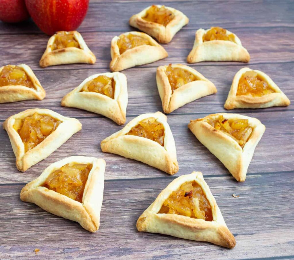 Apple Pie Hamantaschen Cookies