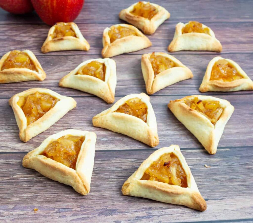 Apple Pie Hamantaschen Cookies