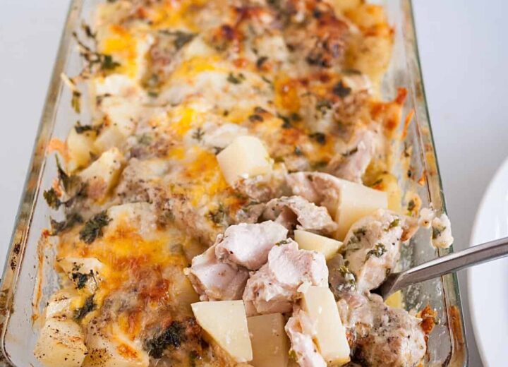 Baked Chicken Potato Casserole