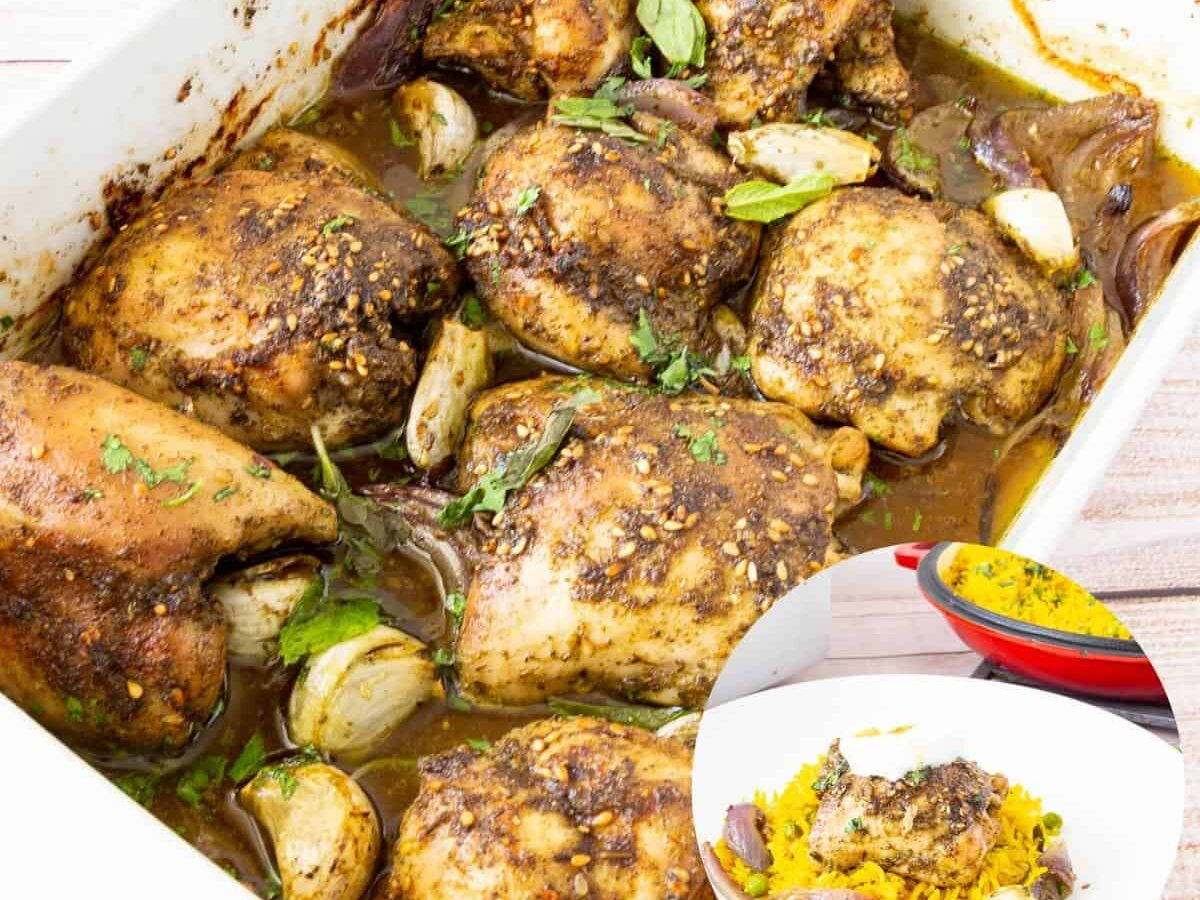 Baked Za atar Chicken Recipe