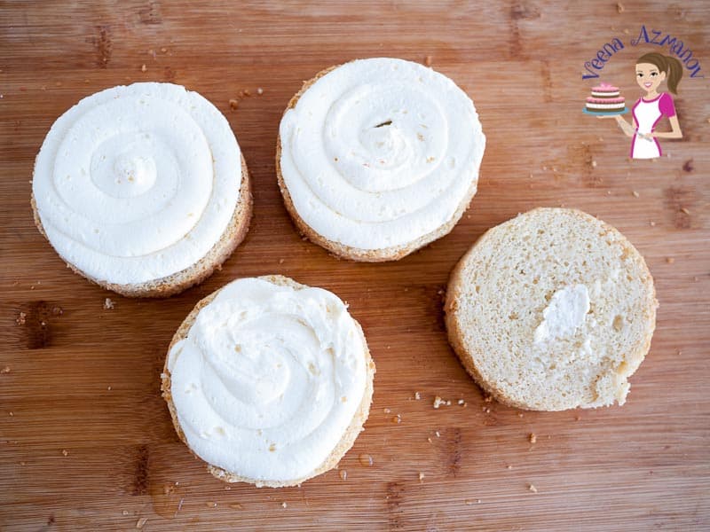 Bakery Style White Wedding Cake