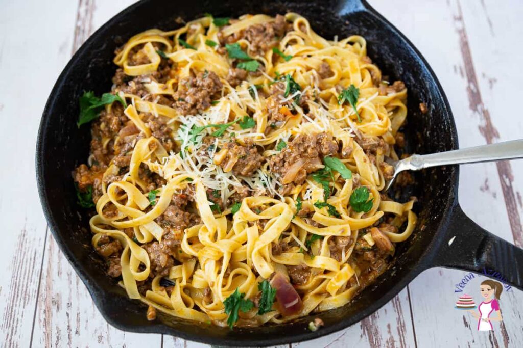 Beef Enchilada Pasta