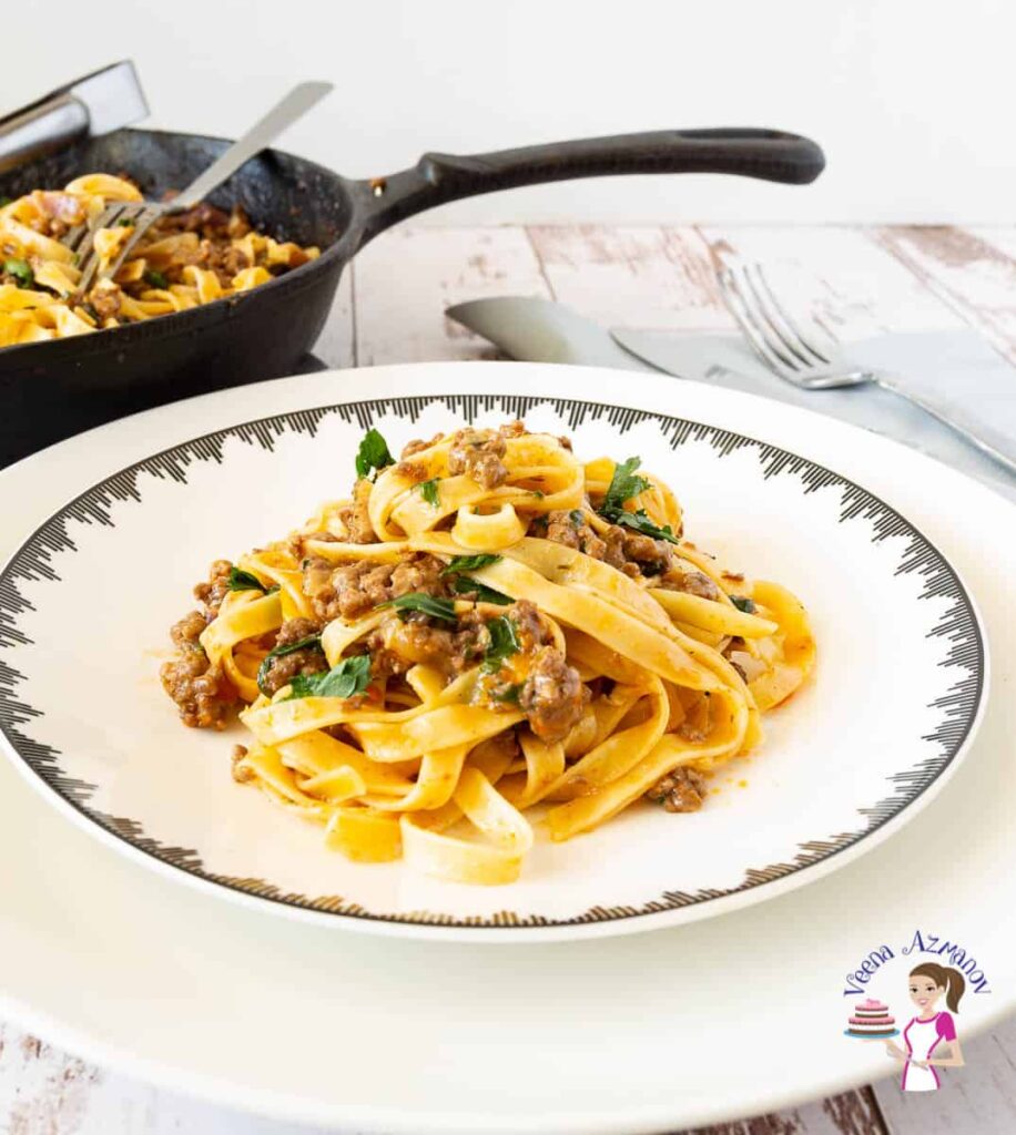 Beef Enchilada Pasta