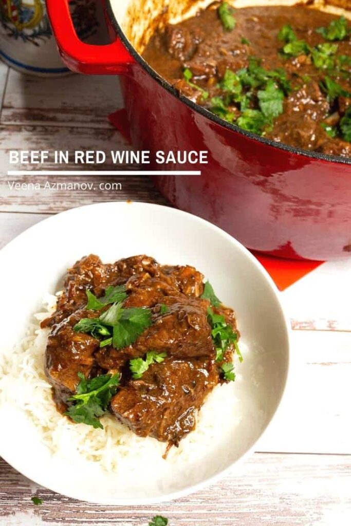 Thịt Bò Hầm Rượu Vang Đỏ Kiểu Pháp Bœuf Bourguignon – Đậm Đà Thượng Hạng