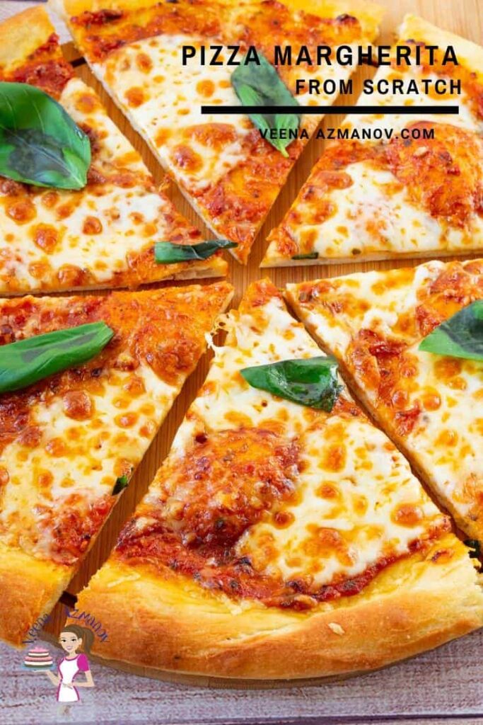 Bánh Pizza Margherita Truyền Thống Ý – Phô Mai Mozzarella & Lá Húng Tây Fresh