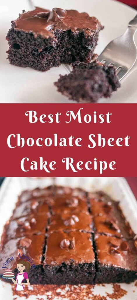 Best Moist Chocolate Sheet Cake