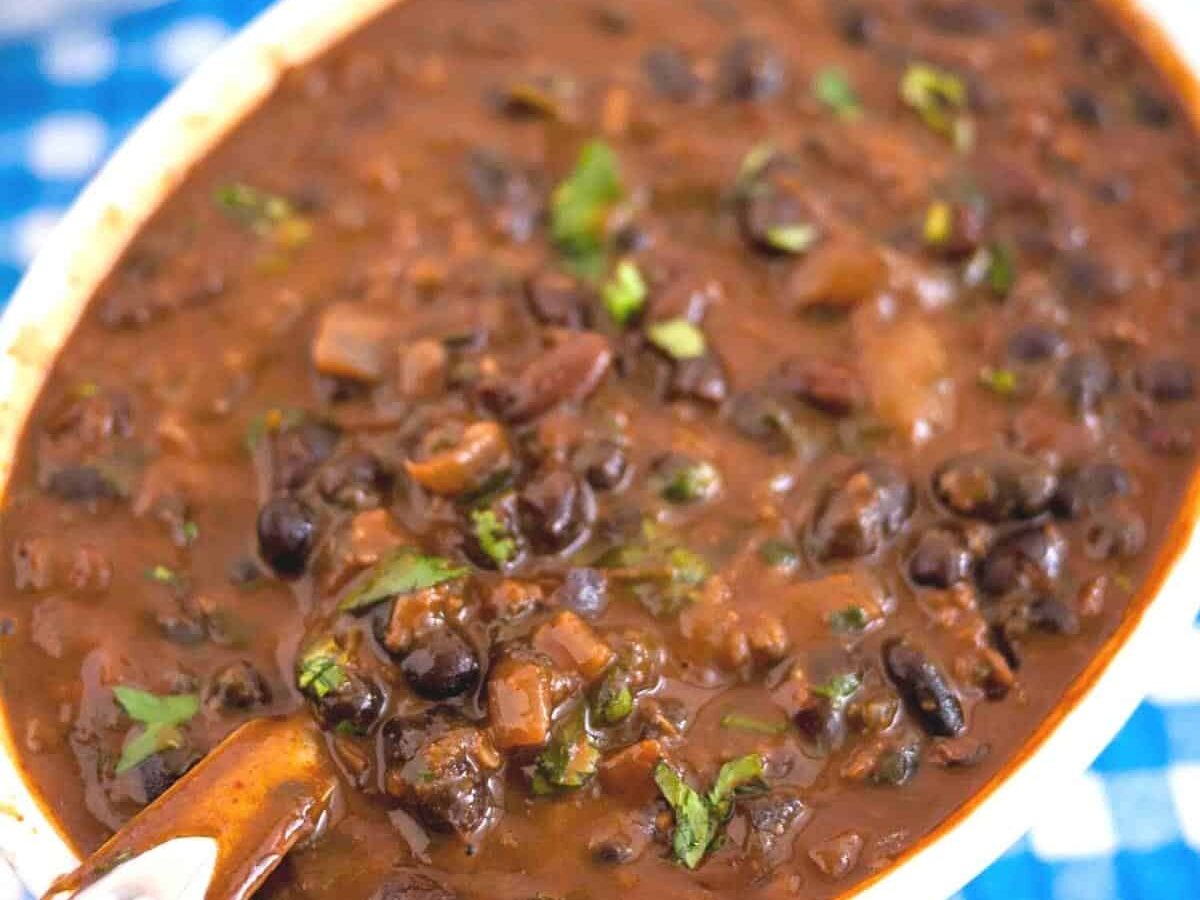 Black Bean Coconut Curry Vegan