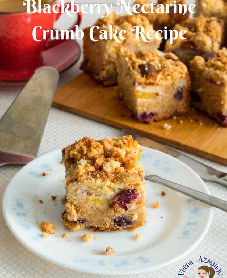 Blackberry Nectarine Crumb Cake Recipe