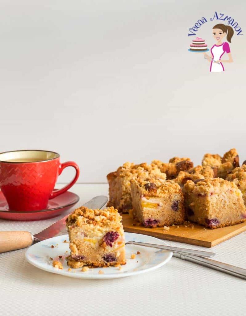 Blackberry Nectarine Crumb Cake Recipe