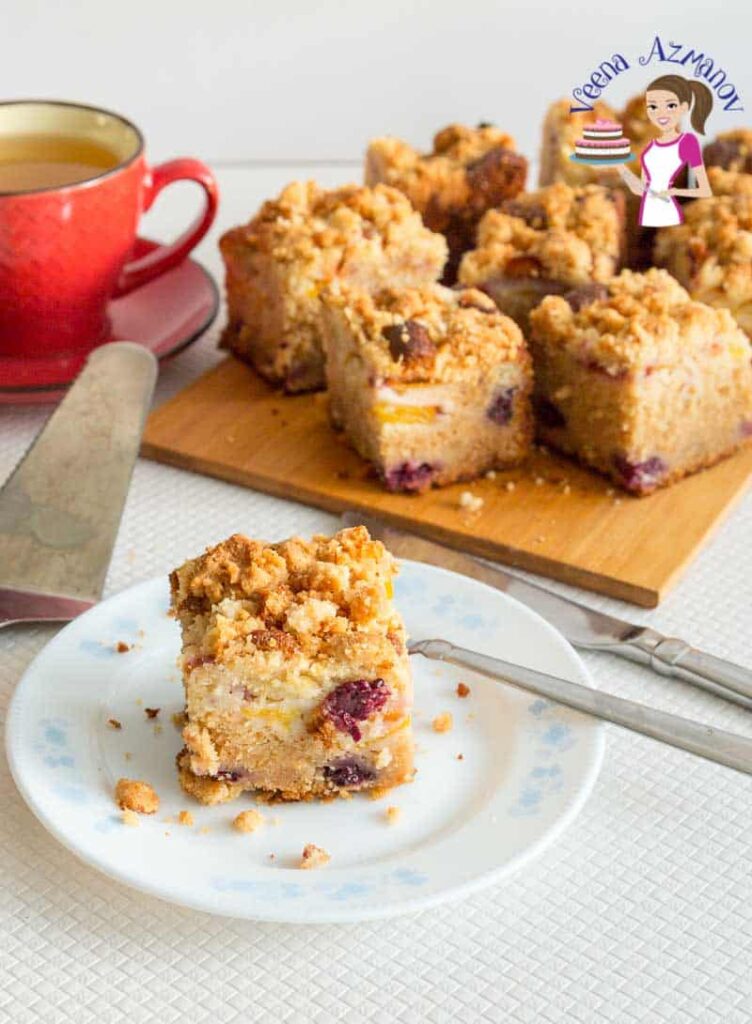 Blackberry Nectarine Crumb Cake Recipe