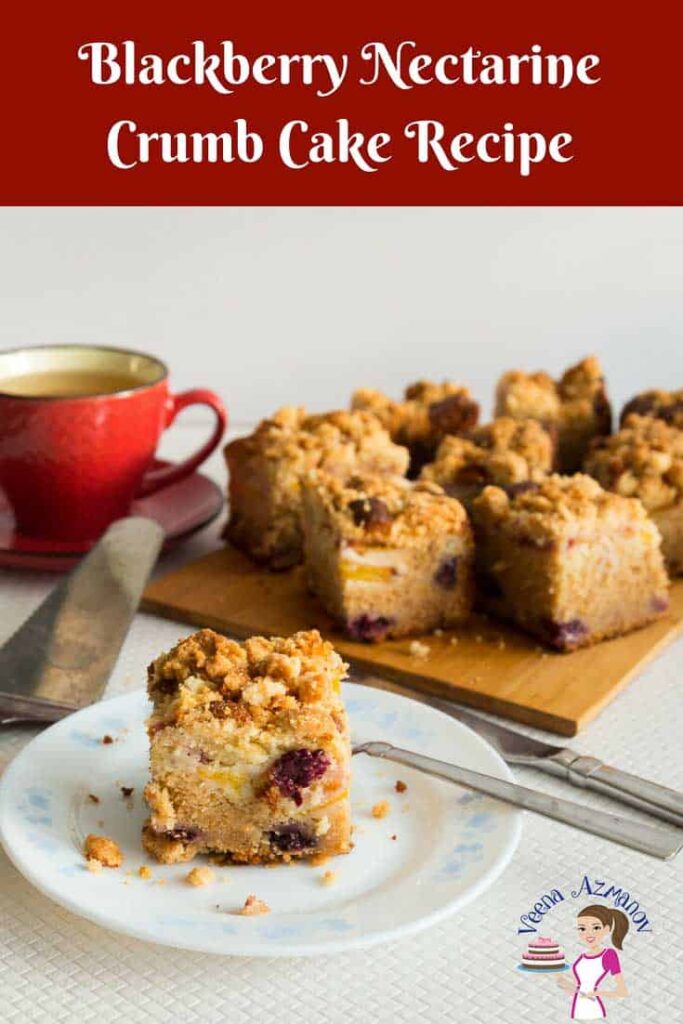 Blackberry Nectarine Crumb Cake Recipe