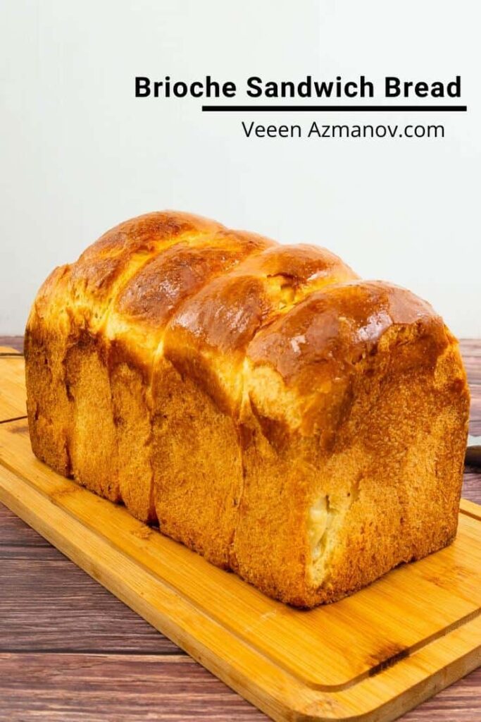Bánh Mỳ Brioche Tươi Làm Sandwich – Cốt Bánh Vàng Dẻo Thơm Ngát Bơ