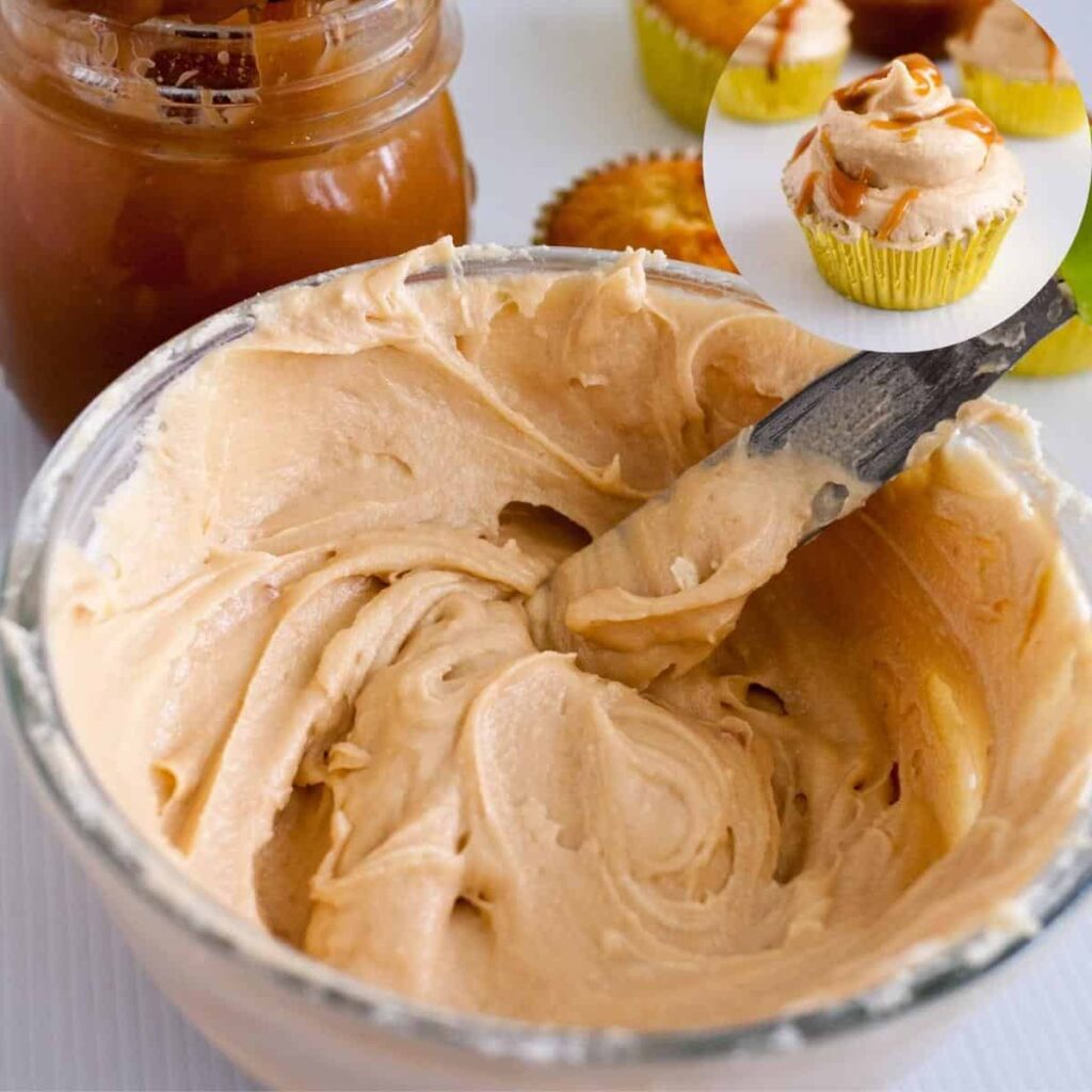 Kem Bơ Caramen Butterscotch Buttercream Frosting – 2 Phương Pháp Mượt Mịn