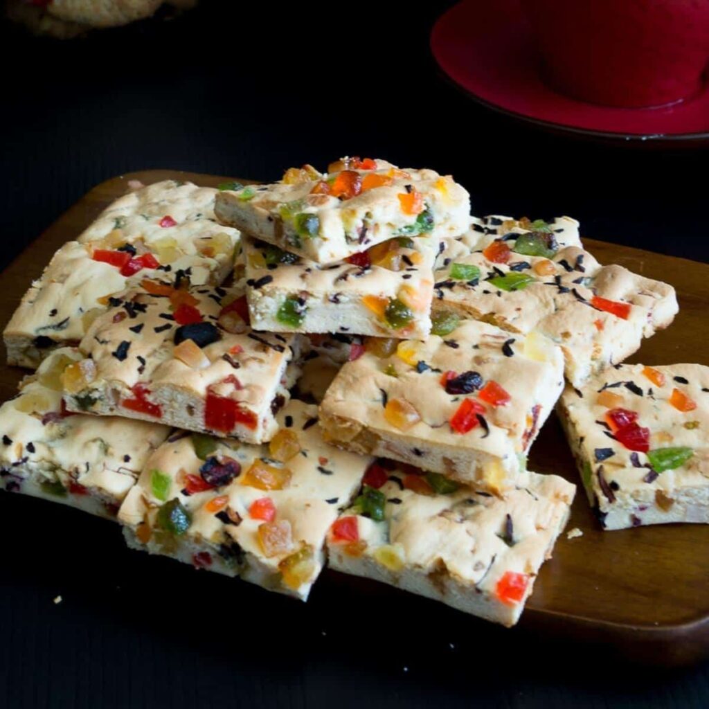 Bánh Quy Bơ Mứt Trái Cây Tutti Frutti Bars – Giòn Tan Ngọt Chua Mát