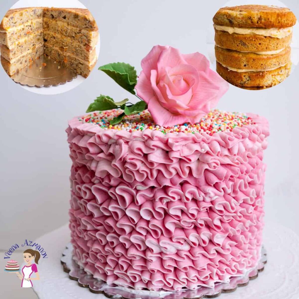 Bánh Cà Rốt Carrot Cake Phủ Kem Bơ Thụy Sĩ – Cốt Bánh Mềm Ẩm Béo Ngậy