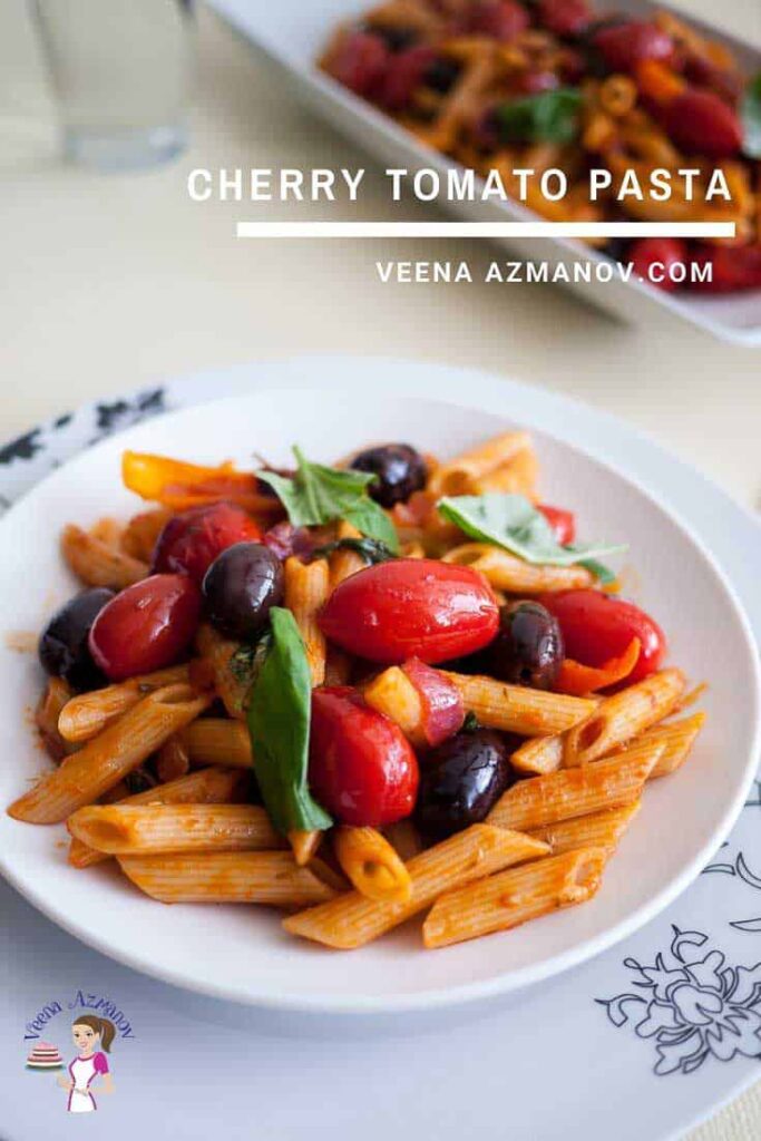 Mỳ Ý Sốt Cà Chua Bi Cherry Tomato Pasta 15 Phút – Thanh Mát Đậm Đà