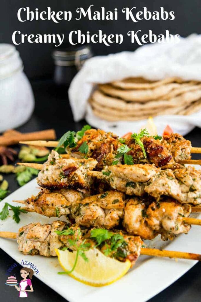 Gà Nướng Sốt Kem Sữa Tươi Chicken Malai Kebabs – Mềm Tan Thơm Nức