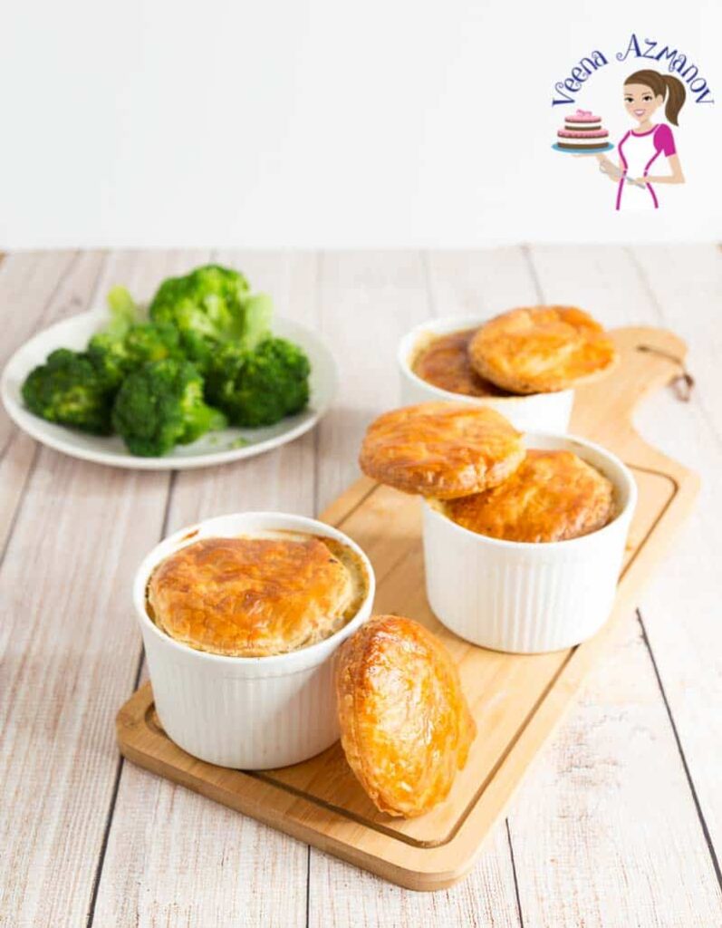 Chicken Pot Pie with Puff Pastry