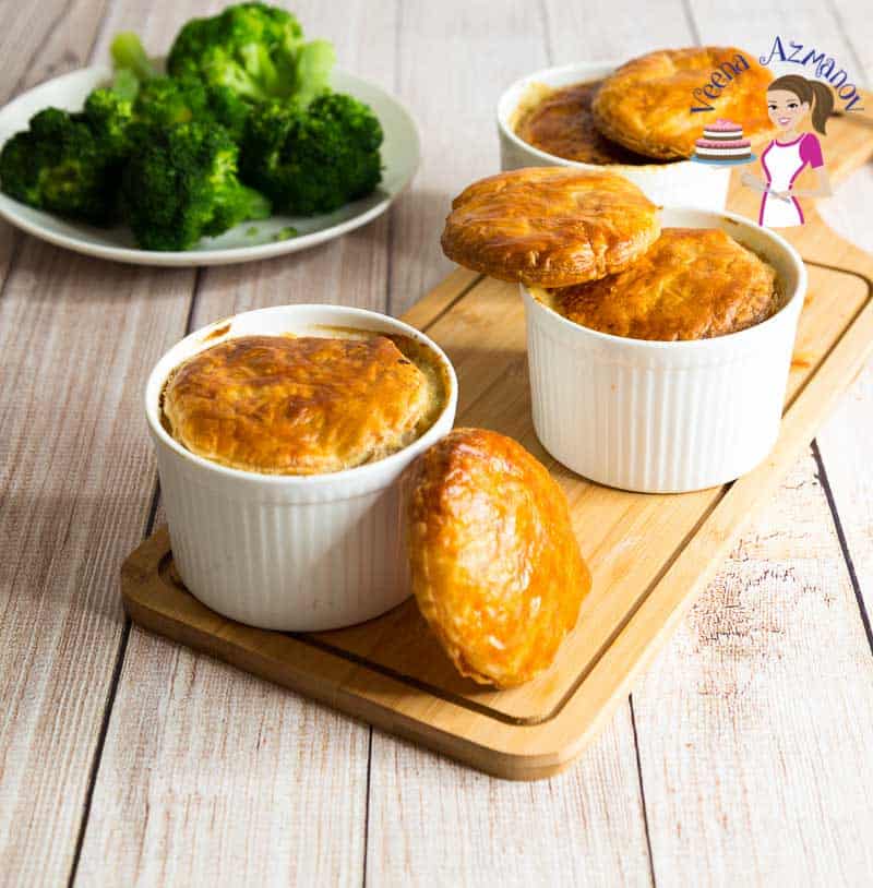 Chicken Pot Pie with Puff Pastry