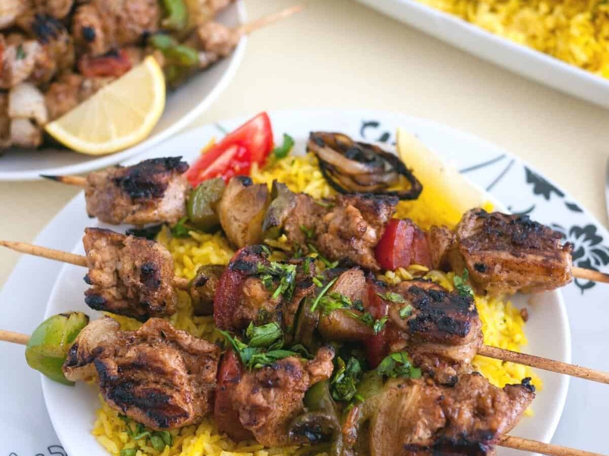 Chicken Skewers Grilled