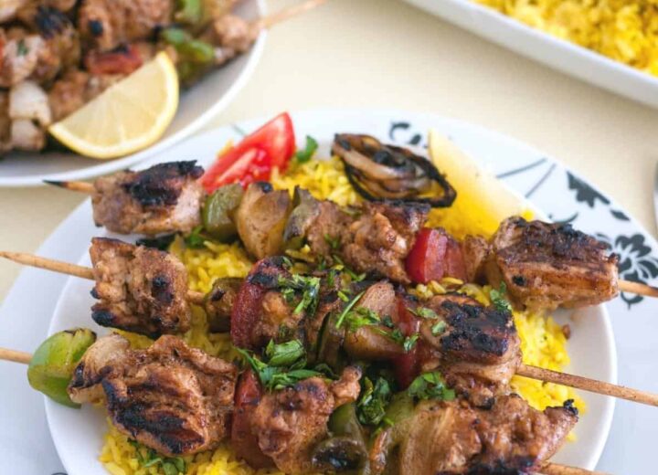 Chicken Skewers Grilled