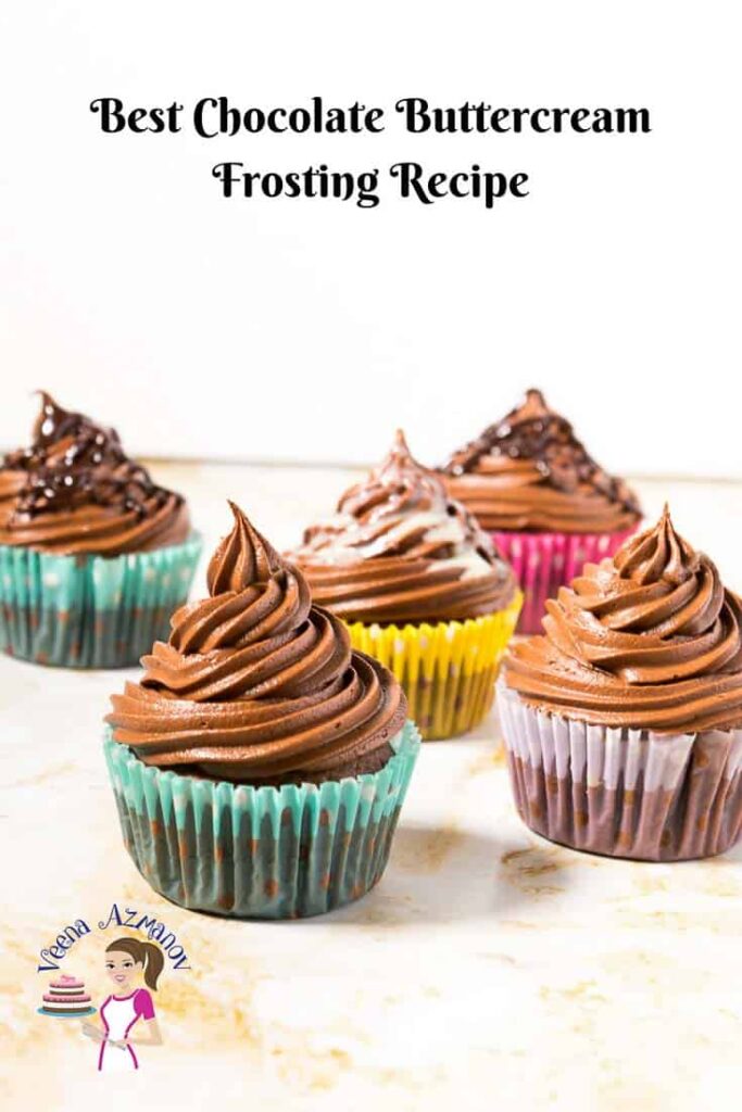 Kem Bơ Sô-Cô-La Phủ Bánh 5 Phút Chocolate Buttercream Frosting – Bóng Mượt