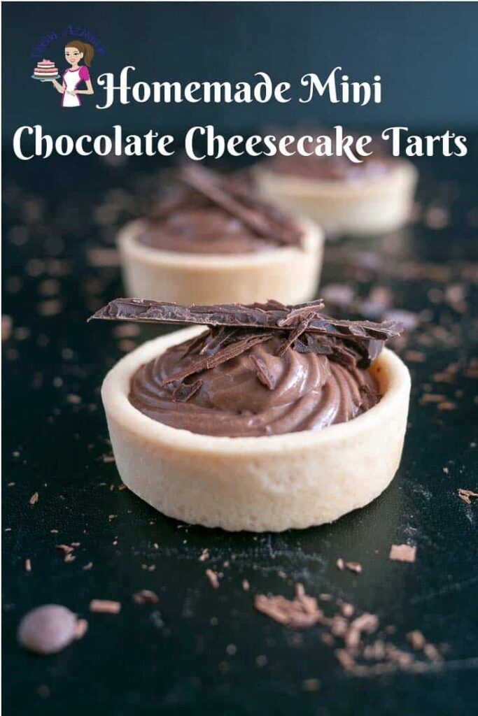 Bánh Tart Phô Mai Sô-Cô-La Chocolate Cheesecake Tarts – Vỏ Giòn Nhân Mịn