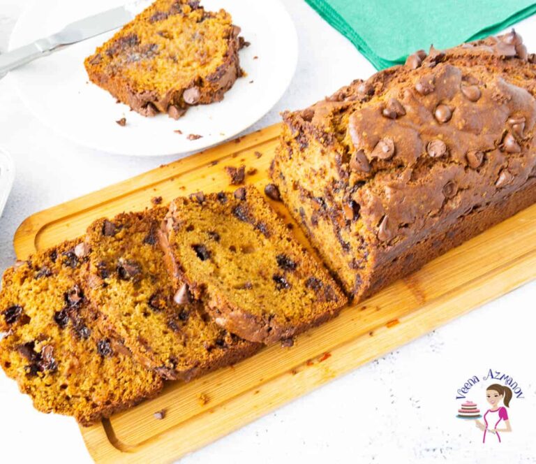 Bánh Mỳ Bí Đỏ Sô-Cô-La Chip Chocolate Chip Pumpkin Bread – Mềm Dẻo Thơm Nức