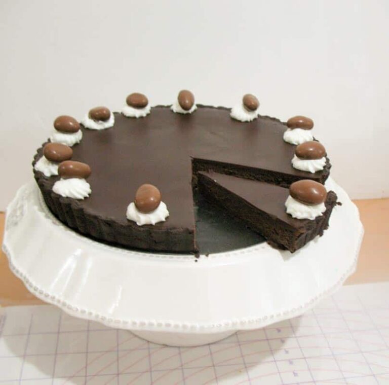 Bánh Tart Nhân Kem Sô-Cô-La Chocolate Custard Tart – Vỏ Giòn Nhân Tan Chảy