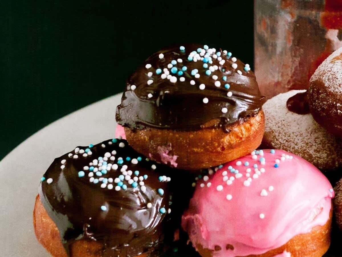 Chocolate Doughnuts Sufganiyah