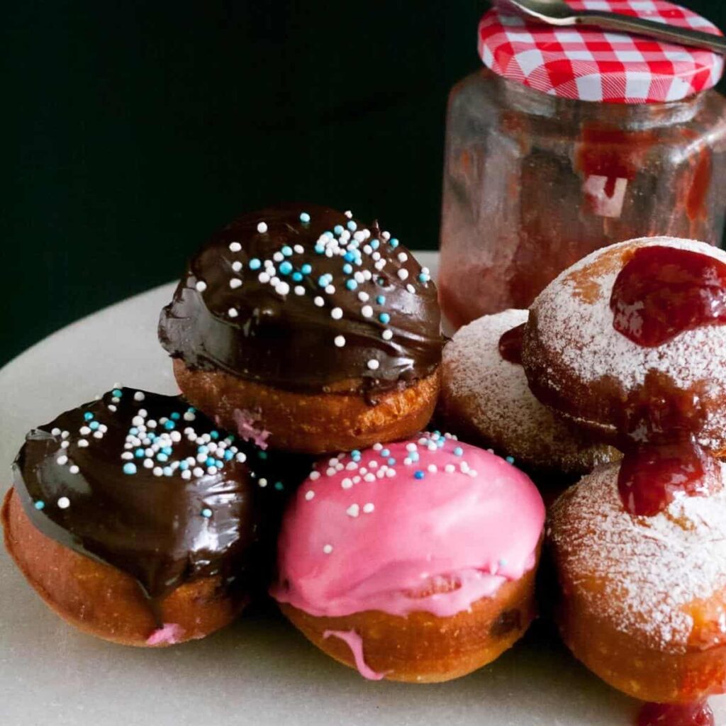 Chocolate Doughnuts Sufganiyah