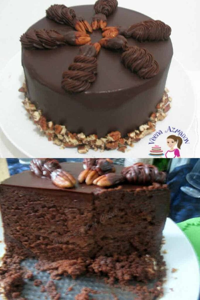 Bánh Sô-Cô-La Phủ Sốt Ganache Chocolate Ganache Cake – Bóng Mượt Động Lòng