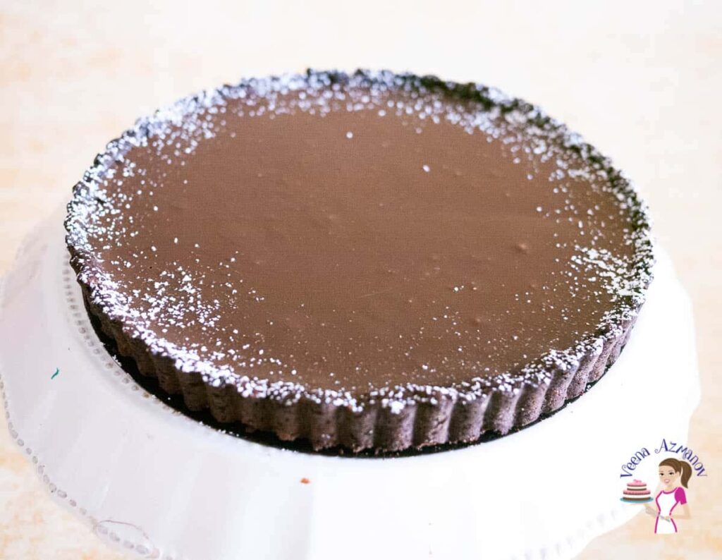 Bánh Tart Sô-Cô-La Ganache Chocolate Ganache Tart – Vỏ Giòn Nhân Mịn Mượt