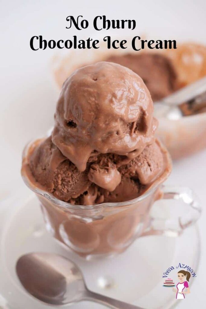 Kem Sô-Cô-La Không Cần Máy 3 Nguyên Liệu Chocolate Ice Cream – Béo Mịn