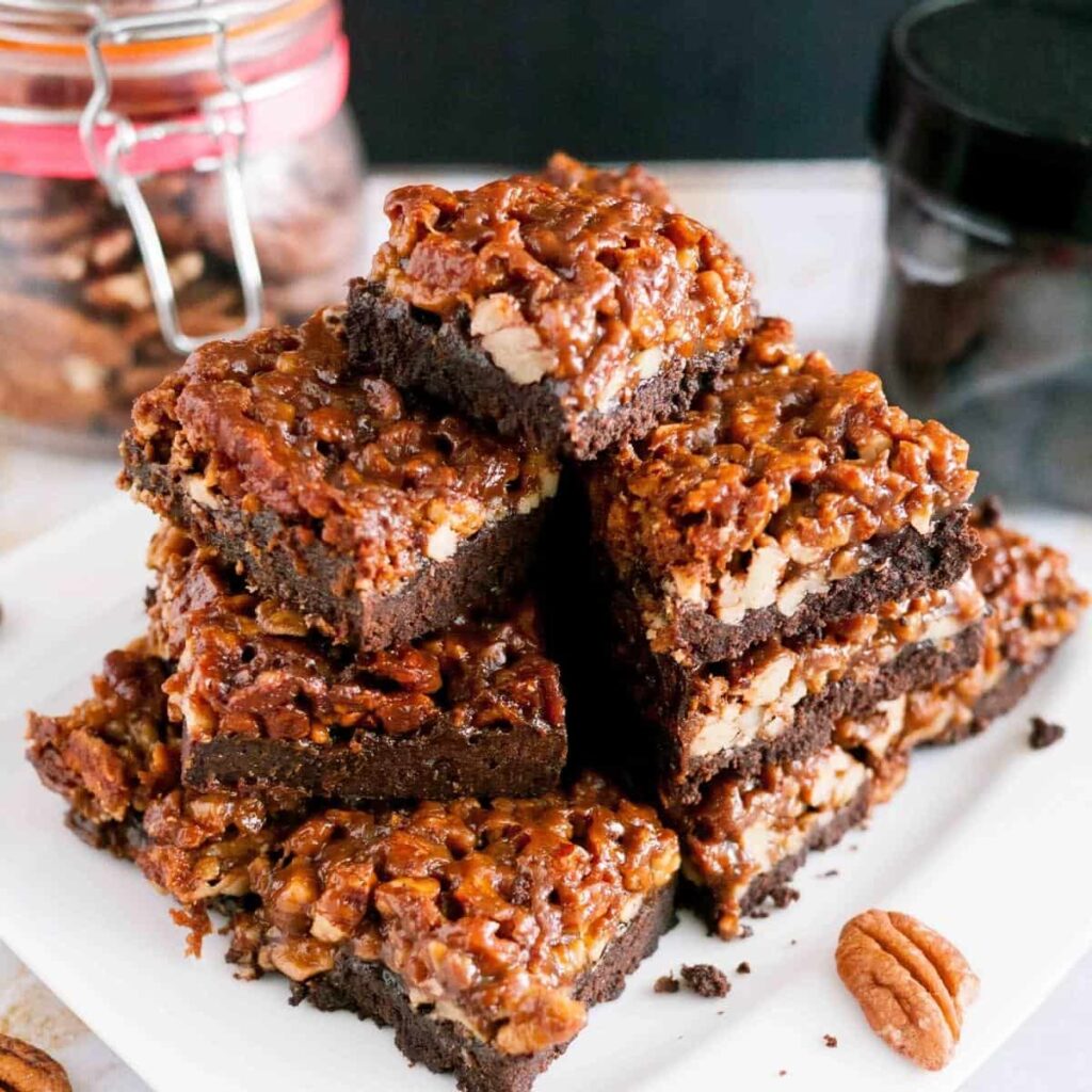 Chocolate Pecan Squares