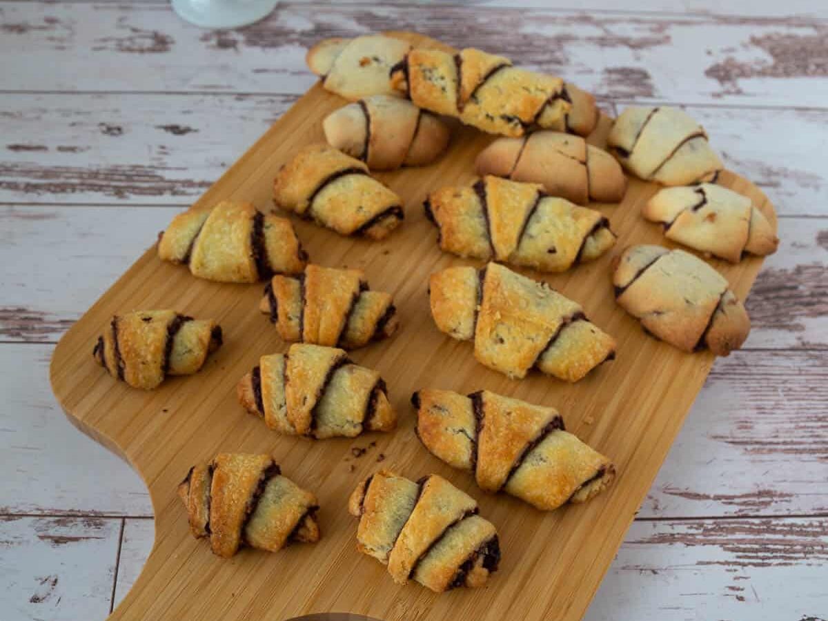 Chocolate Rugelach Cookies