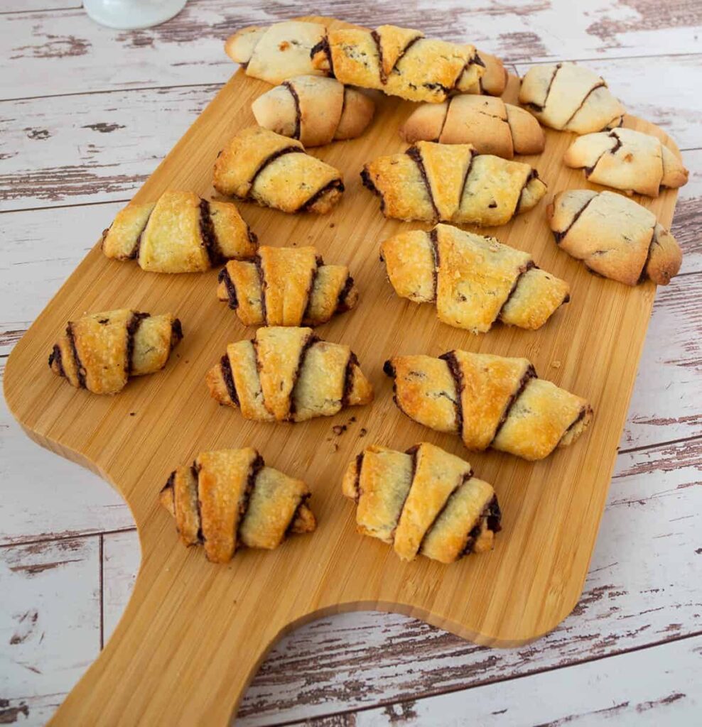 Chocolate Rugelach Cookies