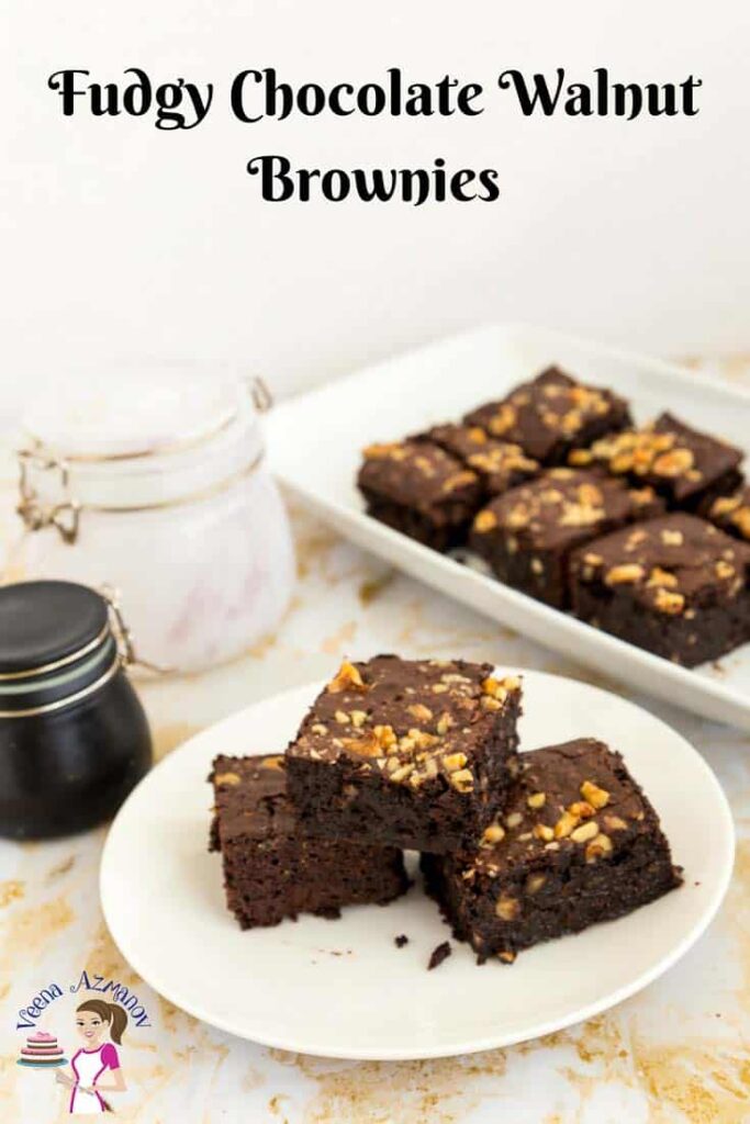 Bánh Brownie Sô-Cô-La Hạt Óc Chó Chocolate Walnut Brownies – Đậm Dẻo Đậm Vị