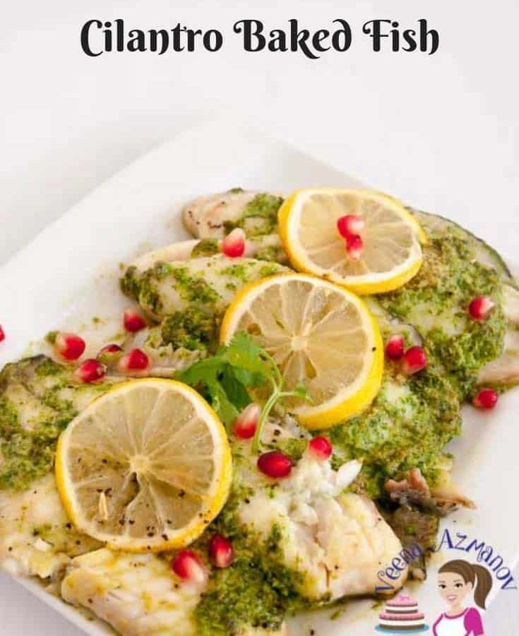 Cilantro Baked Fish