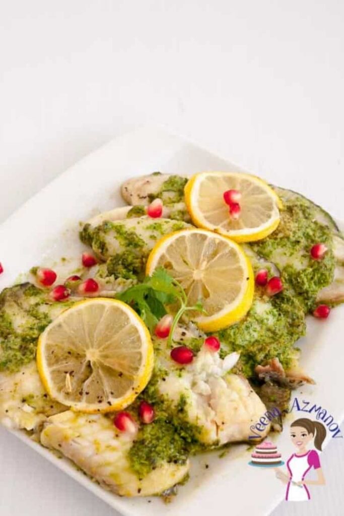 Cilantro Baked Fish