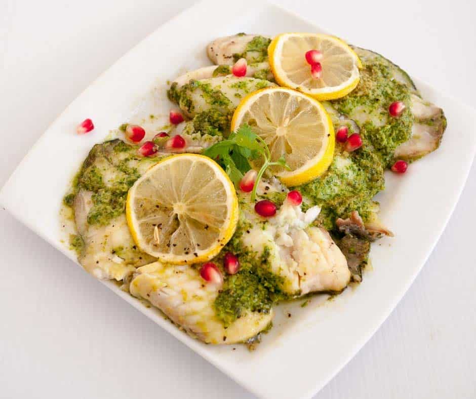 Cilantro Baked Fish