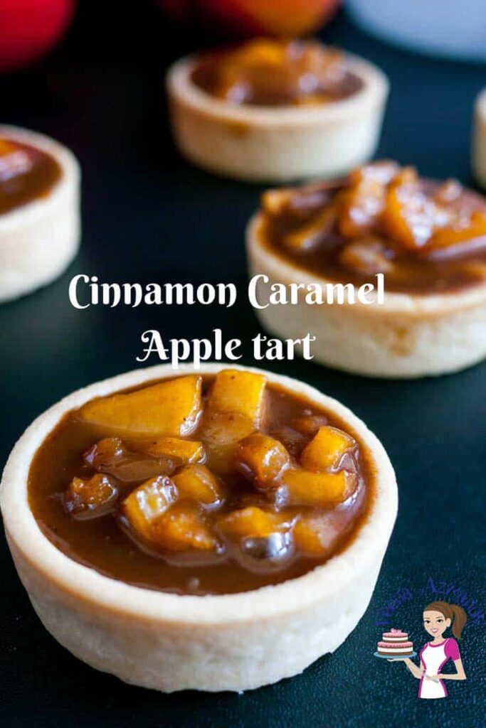 Bánh Tart Táo Caramel Bột Quế Cinnamon Caramel Apple Tarts – Giòn Rụm