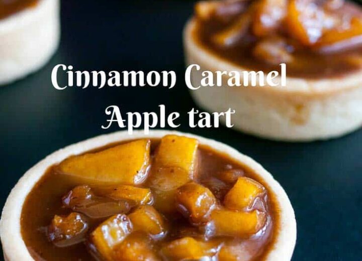 Cinnamon Caramel Apple Tarts