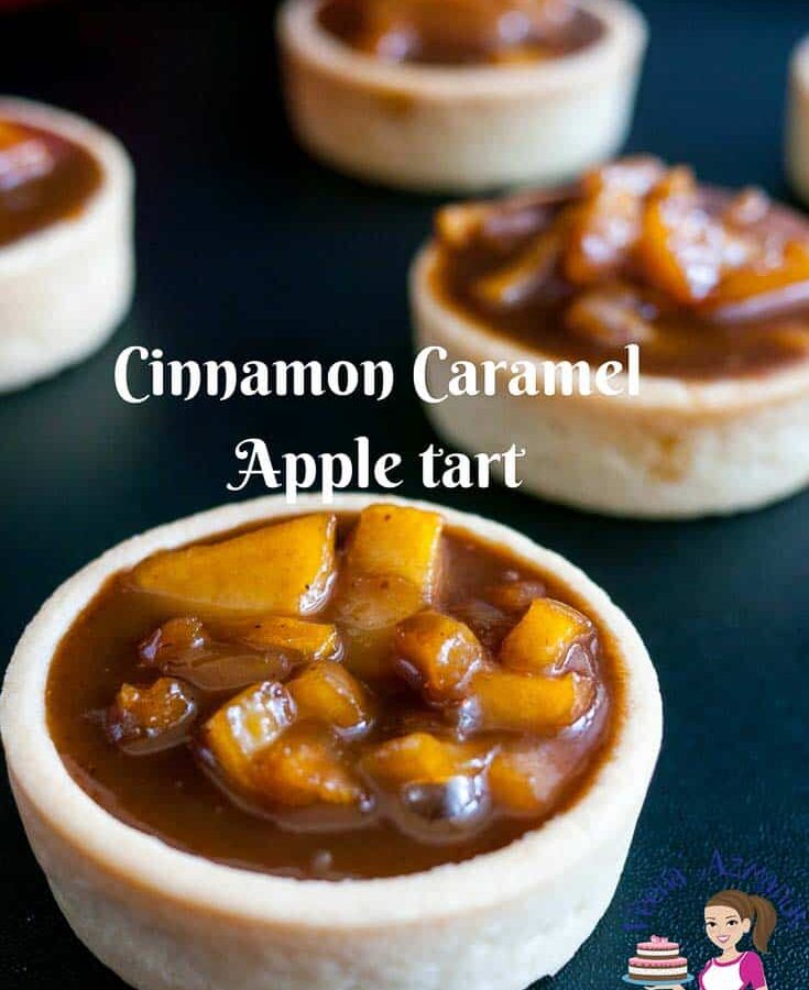 Cinnamon Caramel Apple Tarts