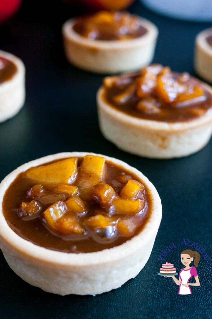 Cinnamon Caramel Apple Tarts